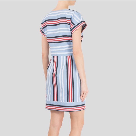 ⭐️HP⭐️ Love Moschino Striped Twill Mini Dress - Picture 2 of 10